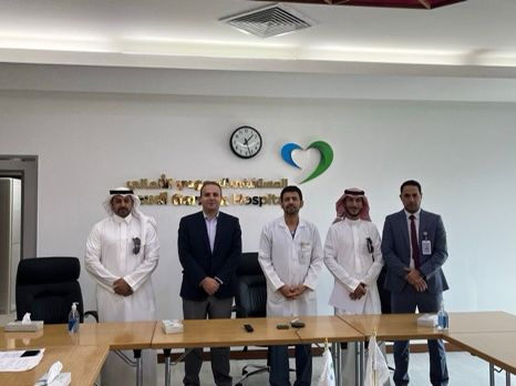 توقيع الأتفاقية مع المستشفى السعودي الألماني