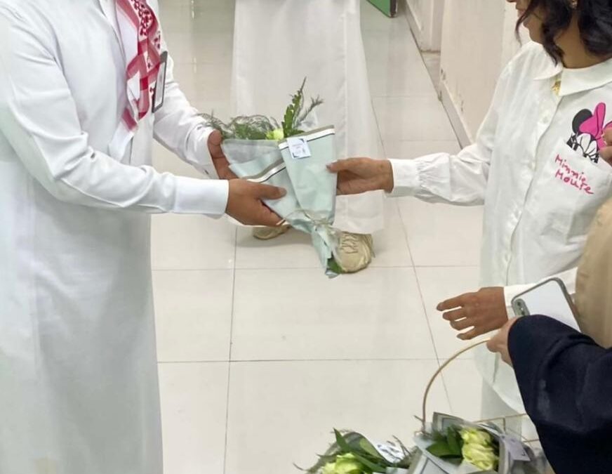 احتفال جمعية رعاية المعاقين بمناسبة اليوم العالمي للشلل الدماغي بمستشفى طريف العام