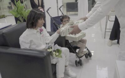 احتفال جمعية رعاية المعاقين بمناسبة اليوم العالمي للشلل الدماغي بمستشفى طريف العام