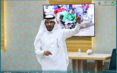 أقامت جمعية رعاية المعاقين بمحافظة طريف برنامج توعوي بالتعاون مع الإتحاد السعودي لألعاب القوى (البارالمبية)